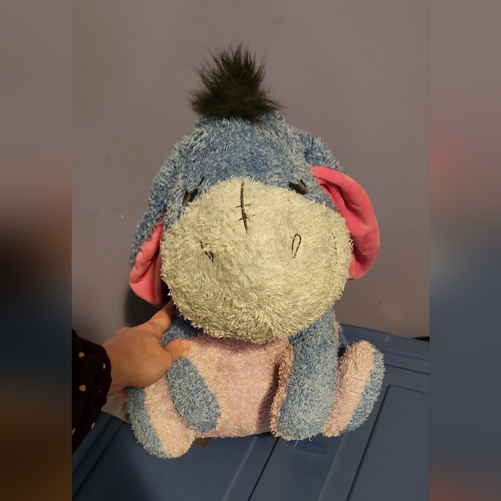 Disney Store Eeyore weighted 2 pound plush